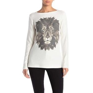 Go Couture Boatneck Hacci Sweater Top Size Large